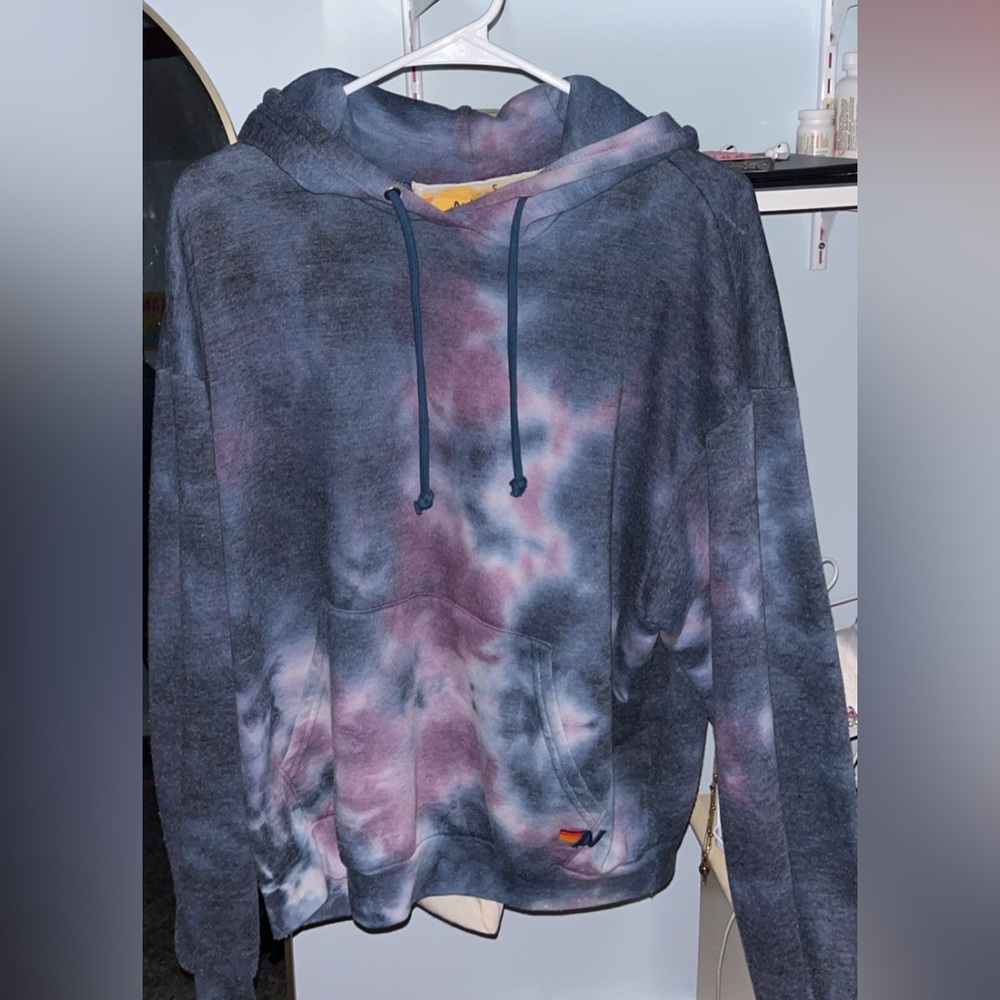 Aviator nation tye dye hoodie size small